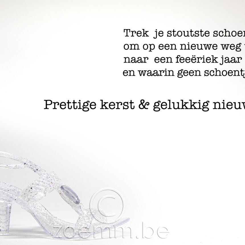 Wit schoentje